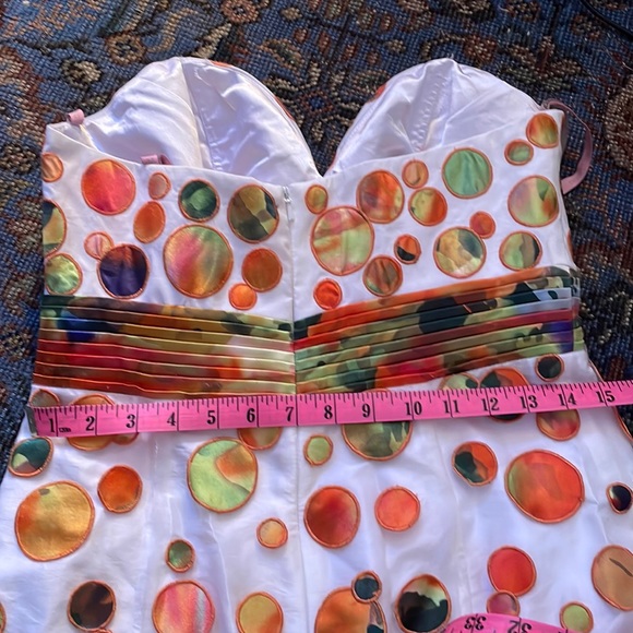 Blush Prom By Alexia Mermaid Princess Polka Dot Multicolour Dress - Picture 11 of 12